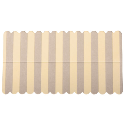 RYH Laschen zum Verschießen von Papiertüten - Kraft Stripes