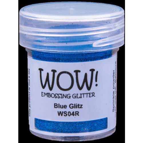 WOW Embossing Powder - Blue Glitz Regular