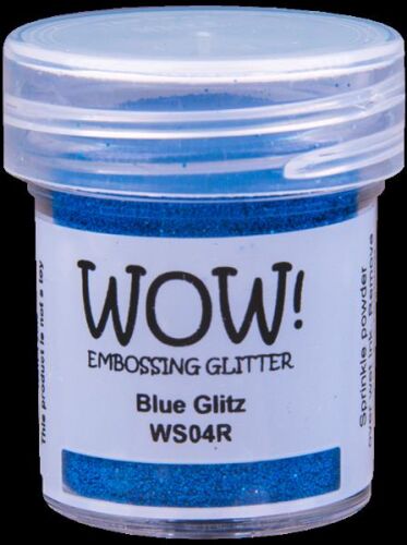 WOW Embossing Powder - Blue Glitz Regular