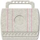 FBS Chipboard Album - Satchel Bag with Tag & Cog Wheel