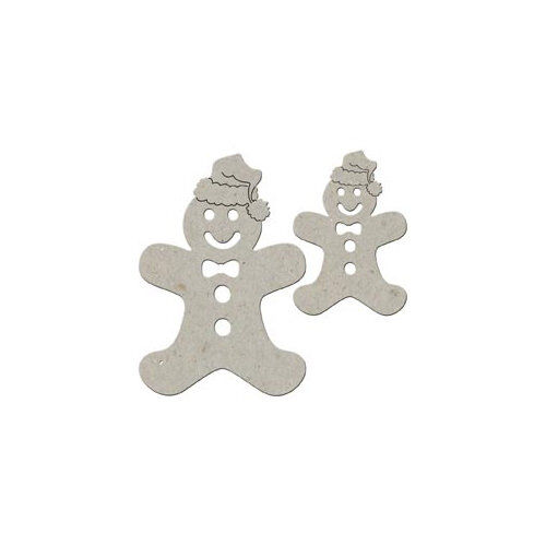 FBS Chipboard - Gingerbread Men