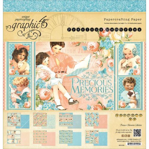 G45 Paper Pad 12x12 - Precious Memories