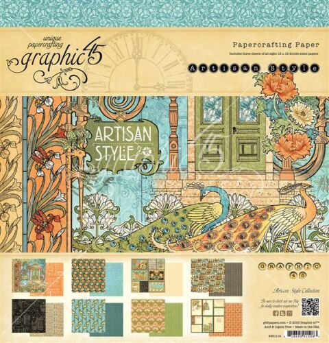 G45 Paper Pad 12x12 - Artisan Style