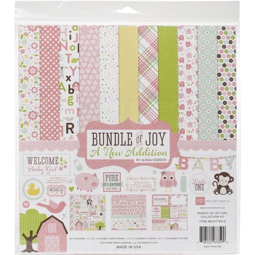 ECP Collection Kit 12x12" - Bundle of Joy A New Addition Girl