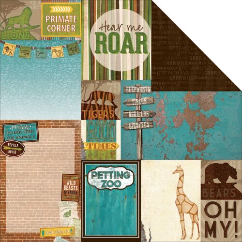BOB Cardstock - Safari Habitat