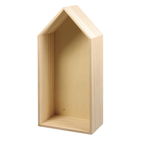 RYH Wood Art - Regal Haus 29 cm