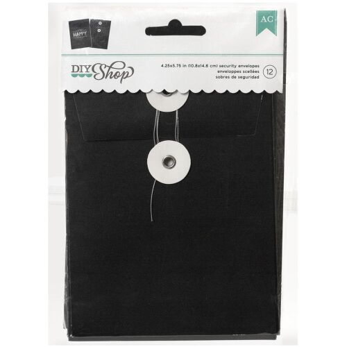 AMC Umschläge - Chalkboard Security Envelopes 4.25"X5.75"