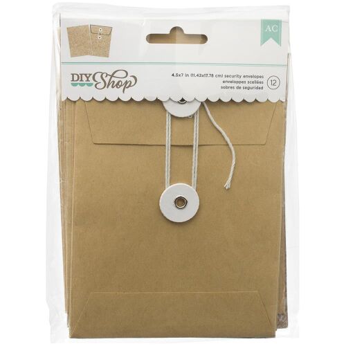 AMC Umschläge - Chalkboard Security Envelopes 4.25X5.75...