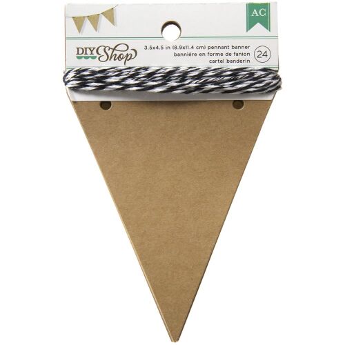 AMC Girlande - DIY Shop Pennant Banner with String