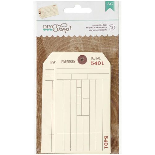 AMC Embellishments - DIY Shop Mercantile Tags