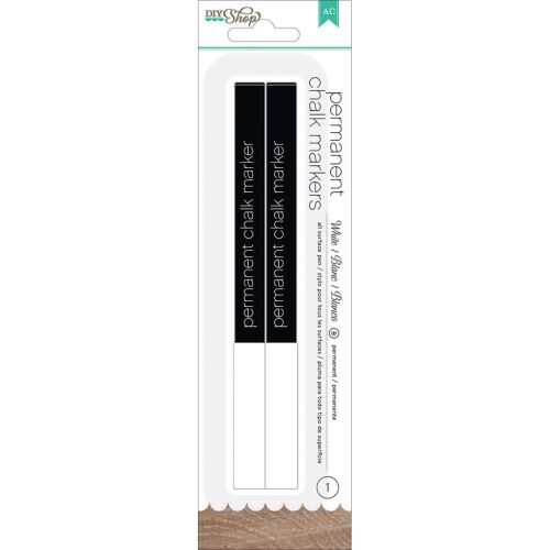AMC Stifte - Permanent Chalk Marker White Broad Tip