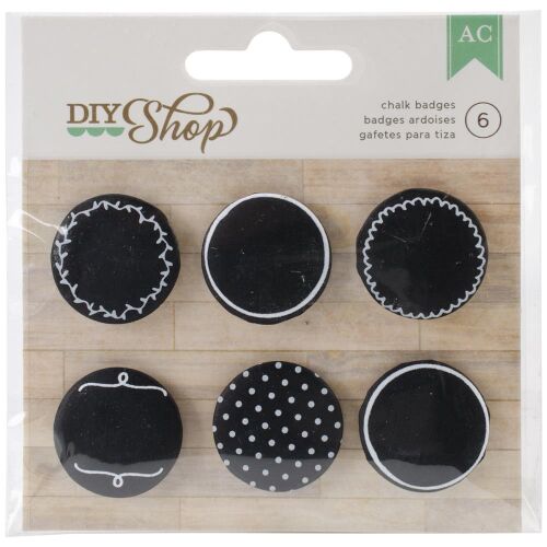 AMC Embellishments - DIY Shop Chalkboard Badges