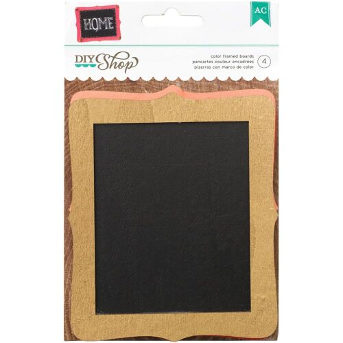 AMC Embellishments - DIY Shop Chalkboards Mini Colored...
