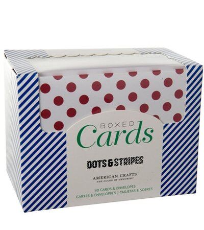 AMC Boxed Cards - Dots & Stripes