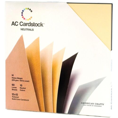 AMC Cardstock - Neutral Mix 60 Blatt