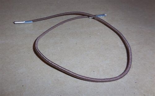 SRH Mappengummi mit Metallsplinten Braun 32 cm