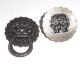 SRH Metal Art 5 Stück - Schubladenknopf Knob Löwenkopf