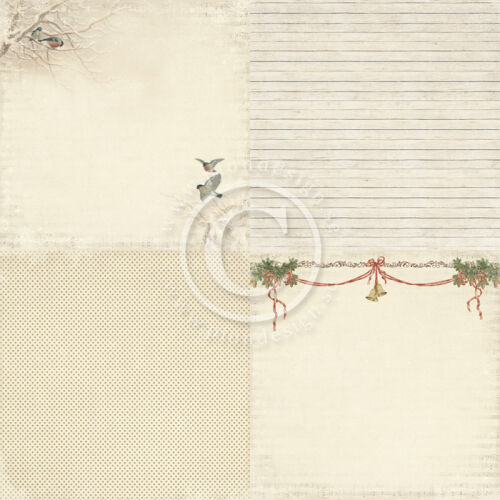 PIO Cardstock - Wintertime in Swedish Lapland Winter Bird (6x6")