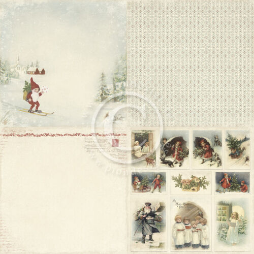 PIO Cardstock - Wintertime in Swedish Lapland Nisse (6x6")