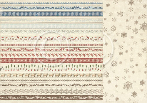 PIO Cardstock - Wintertime in Swedish Lapland Borders