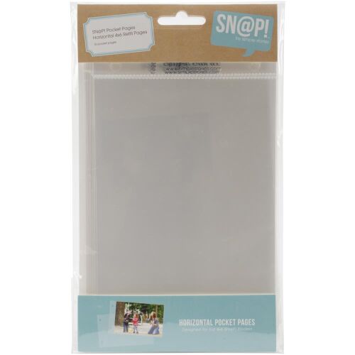 SST Klarsichthüllen - Horizontal Pocket Pages für Sn@p...