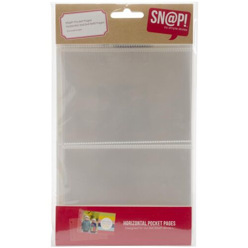SST Klarsichthüllen - Horizontal 3x4 Pocket Pages für...
