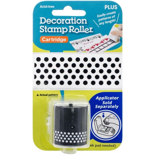 PLS Rollstempel Cartridge - Decoration Stamp Roller Polka Dots