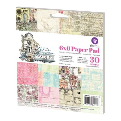 PRM Paper Pad 6x6 - Garden Fable