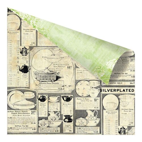 PRM Cardstock - Garden Fable Porcelainware