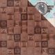 BOB Cardstock - Penny Emporium Copper Tiles
