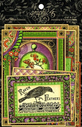 G45 Journaling & Ephemera Cards - Rare Oddities