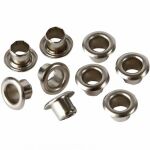CCH Eyelets - 3/16" Silber 100 Stück