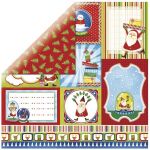 RYH Cardstock - Santa Tags Glitter