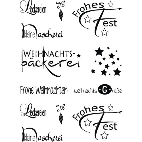 RYH Clear Stempel - Weihnachten