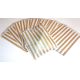 SRH Papiertüten - 12 Candy Bags/Flachbeutel Gold Stripe