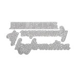 RYH Maschinenstanze Stanzschablone - Einladung zur Kommunion/Konfirmation