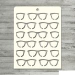 MNA Mask/Stencil/Schablone - Glasses Brille
