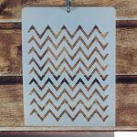 MNA Mask/Stencil/Schablone - Zig Zag L