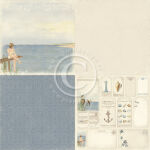 PIO Cardstock - Shoreline Treasures 6x6 Warm Breeze