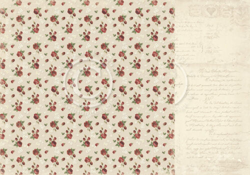 PIO Cardstock - To my Valentine Valentines Roses