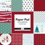 PDD Paper Pad 12x12 - Red & Green