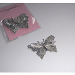 SRH Dresden Trim - 5 Schmetterlinge Silber