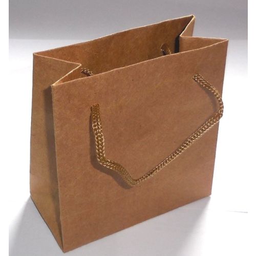 SRH Paper Bag - Papiertüte/Tragetasche mit Kordelgriff 11x11 cm