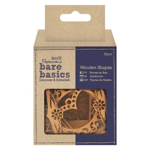 DOC Embellishment - Wooden Shapes Frames/Rahmen