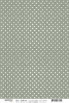 RPR Cardstock A4 - Vintage Green Stars