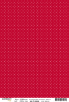 RPR Cardstock A4 - Red Mini Dots