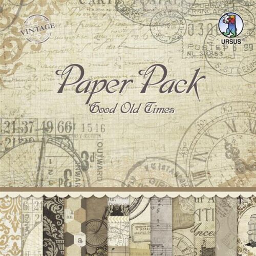 LWB Paper Pad 12"x12" - Good Old Times