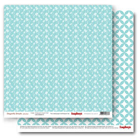 SCB Cardstock - Elegantly Simple Wallpaper Limpet Shell