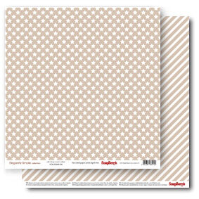 SCB Cardstock - Elegantly Simple Gift Wrap Iced Coffee