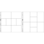 AMC Becky Higgins Project Life - Klarsichthüllen/Page Protectors Big Variety 60 St Pack 2